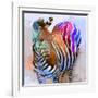 Zebra Dreams-Galen Hazelhofer-Framed Art Print