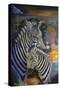 Zebra Dreams-Sue Clyne-Stretched Canvas