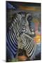 Zebra Dreams-Sue Clyne-Mounted Giclee Print