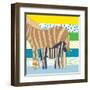 Zebra Family-Z Studio-Framed Art Print