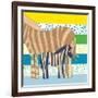 Zebra Family-Z Studio-Framed Art Print