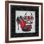 Zebra Fashion I-Todd Williams-Framed Art Print