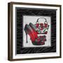 Zebra Fashion I-Todd Williams-Framed Art Print