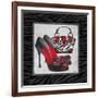 Zebra Fashion I-Todd Williams-Framed Art Print