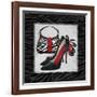 Zebra Fashion II-Todd Williams-Framed Art Print