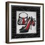 Zebra Fashion II-Todd Williams-Framed Art Print