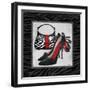 Zebra Fashion II-Todd Williams-Framed Art Print