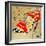 Zebra Heel Red-Roderick E. Stevens-Framed Giclee Print