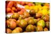 Zebra Heirloom Tomatoes Fresh Produce Photo Poster Print-null-Stretched Canvas