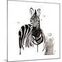 Zebra I-Philippe Debongnie-Mounted Giclee Print