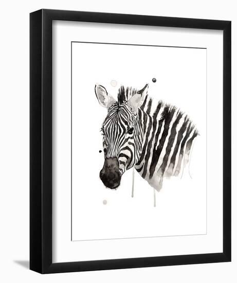 Zebra II-Philippe Debongnie-Framed Art Print