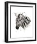 Zebra II-Philippe Debongnie-Framed Art Print