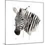 Zebra II-Philippe Debongnie-Mounted Giclee Print