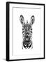 Zebra Illustration-Incado-Framed Art Print