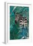 Zebra in the Jungle 1-Sarah Manovski-Framed Giclee Print