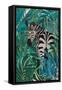 Zebra in the Jungle 2-Sarah Manovski-Framed Stretched Canvas