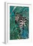 Zebra in the Jungle 2-Sarah Manovski-Framed Giclee Print