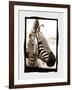 Zebra in the Mirror 2-Theo Westenberger-Framed Photographic Print