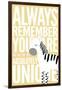 Zebra - Infant Sentiment - Yellow-Lantern Press-Framed Art Print