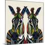 Zebra Love Ivory-Sharon Turner-Mounted Art Print