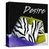 Zebra Purse II-Cathy Hartgraves-Stretched Canvas