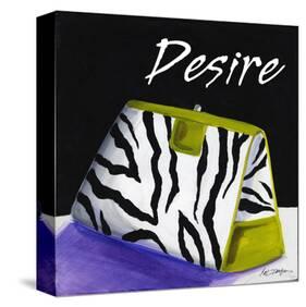 Zebra Purse II-Cathy Hartgraves-Stretched Canvas