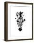 Zebra Splash-Alicia Zyburt-Framed Art Print