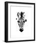 Zebra Splash-Alicia Zyburt-Framed Art Print