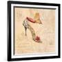 Zebra Stiletto-Angela Staehling-Framed Art Print