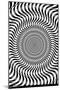 Zebra Stripe Optical Illusion-Trends International-Mounted Poster