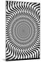 Zebra Stripe Optical Illusion-Trends International-Mounted Poster