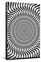 Zebra Stripe Optical Illusion-Trends International-Stretched Canvas