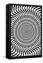 Zebra Stripe Optical Illusion-Trends International-Framed Stretched Canvas