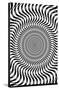 Zebra Stripe Optical Illusion-Trends International-Stretched Canvas