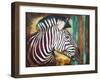 Zebra Stripes-Corina St. Martin-Framed Giclee Print