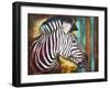 Zebra Stripes-Corina St. Martin-Framed Giclee Print