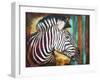 Zebra Stripes-Corina St. Martin-Framed Giclee Print