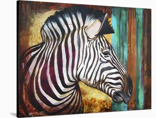 Zebra Stripes-Corina St. Martin-Stretched Canvas