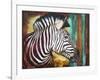 Zebra Stripes-Corina St. Martin-Framed Premium Giclee Print