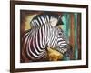 Zebra Stripes-Corina St. Martin-Framed Premium Giclee Print