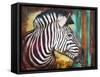 Zebra Stripes-Corina St. Martin-Framed Stretched Canvas