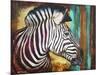 Zebra Stripes-Corina St. Martin-Mounted Premium Giclee Print