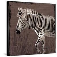 Zebra Walk Brown-OnRei-Stretched Canvas