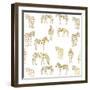 Zebra Zebra-Kimberly Allen-Framed Art Print