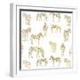 Zebra Zebra-Kimberly Allen-Framed Art Print