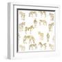 Zebra Zebra-Kimberly Allen-Framed Art Print