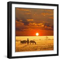 Zebra-Andrushko Galyna-Framed Photographic Print