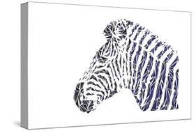 Zebra-Cristian Mielu-Stretched Canvas