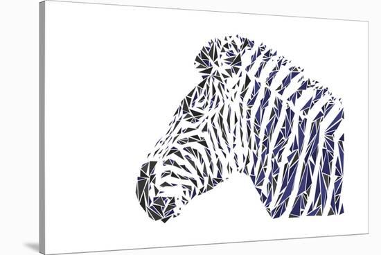 Zebra-Cristian Mielu-Stretched Canvas