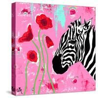 Zebra-Jennifer McCully-Stretched Canvas